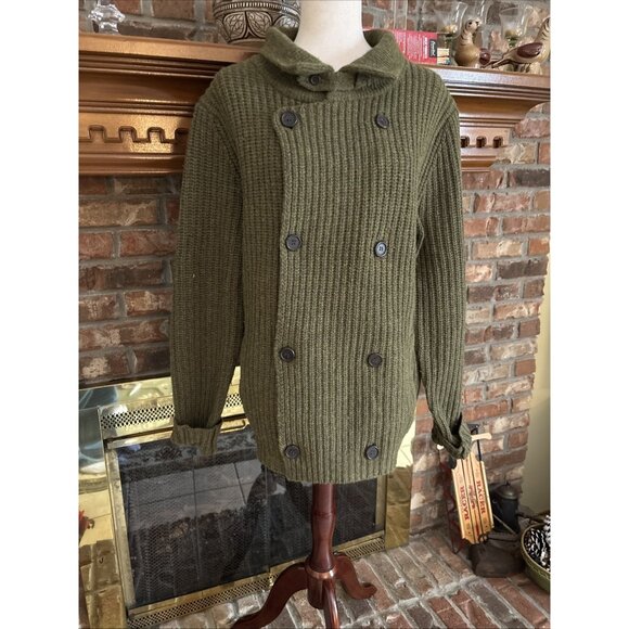 Sundance Sweaters - Sundance Green Heavy Sweater Size Large Lambswool